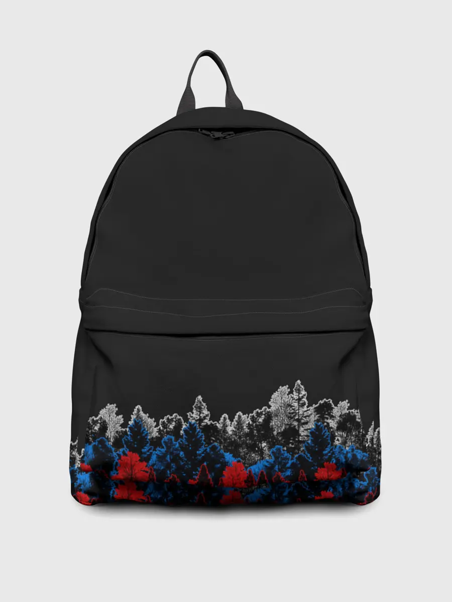 Рюкзак джинсовый / Флаг из леса