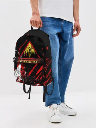 Рюкзак джинсовый / Danger : Siren Head