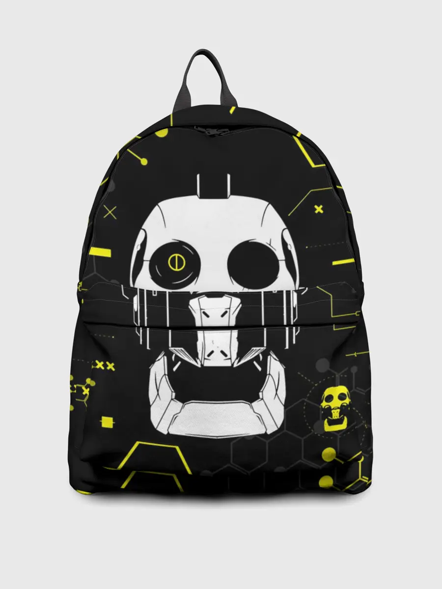 Рюкзак джинсовый / ЛЮБОВЬ СМЕРТЬ И РОБОТЫ / РОБОТ