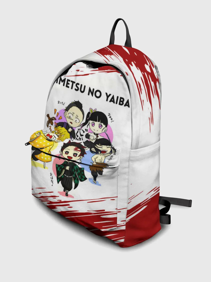 Рюкзак джинсовый / Пять героев Kimetsu no Yaiba