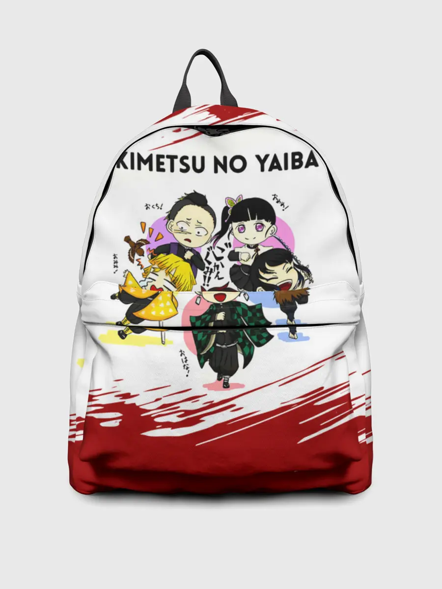 Рюкзак джинсовый / Пять героев Kimetsu no Yaiba