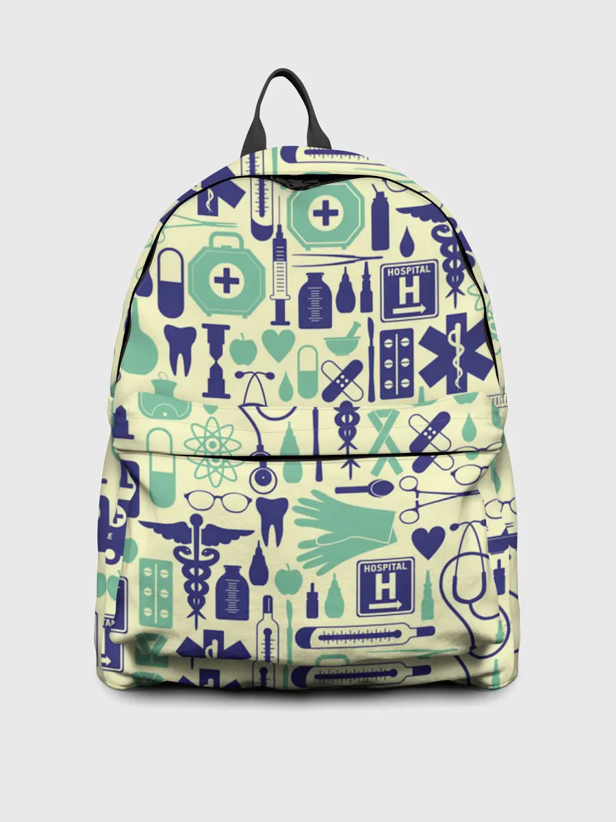 Рюкзак джинсовый / Медицина | Паттерн