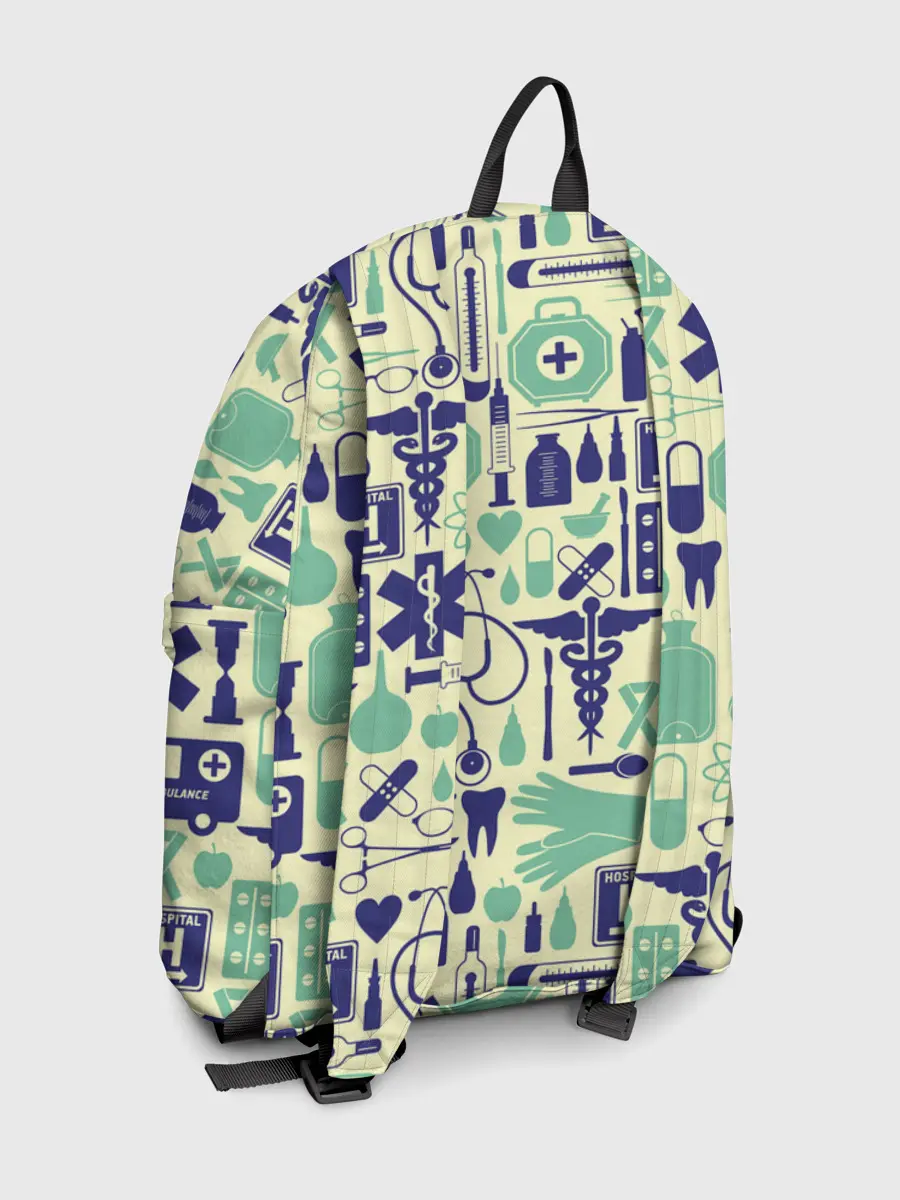 Рюкзак джинсовый / Медицина | Паттерн