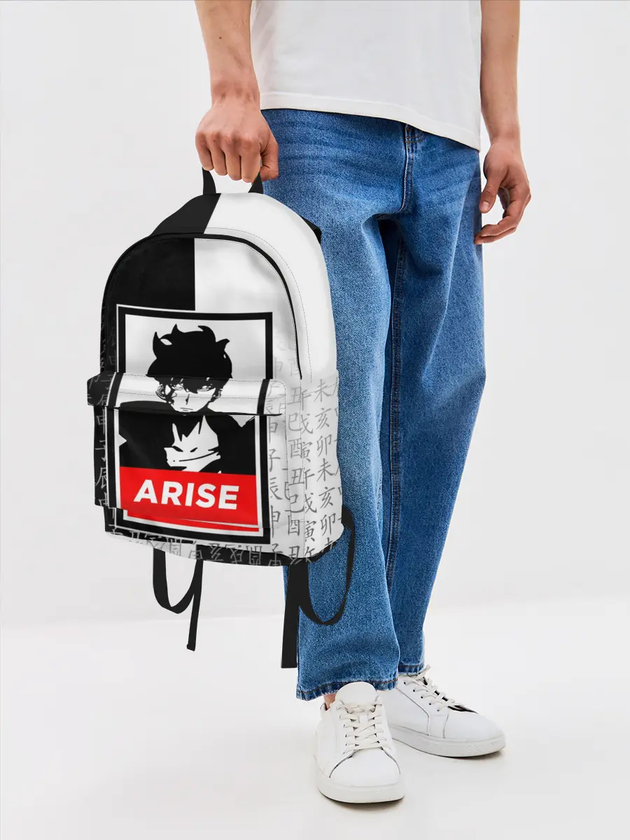 Рюкзак джинсовый / СОН ДЖИН ВУ / SOLO LEVELING