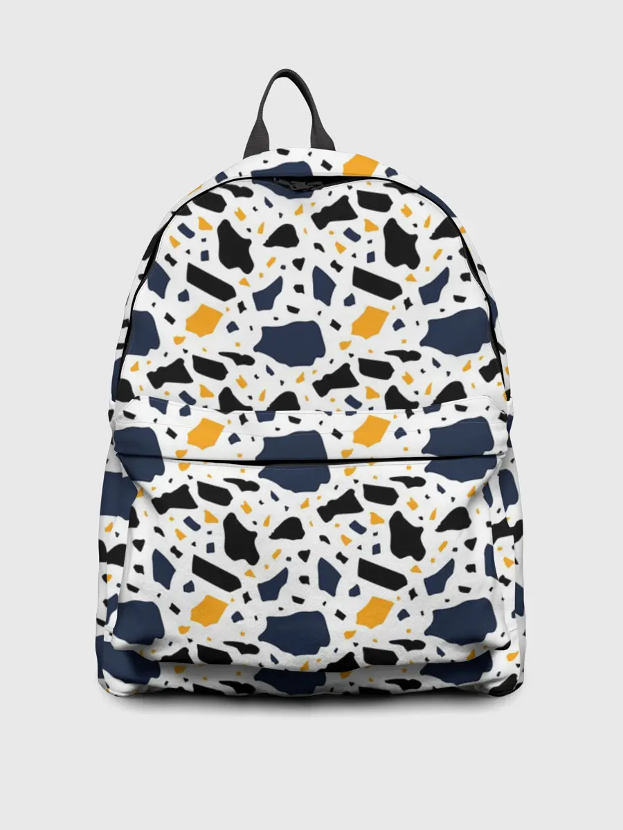 Рюкзак джинсовый / Итальянский Узор Терраццо