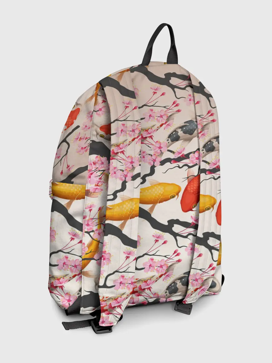 Рюкзак джинсовый / Рыбы