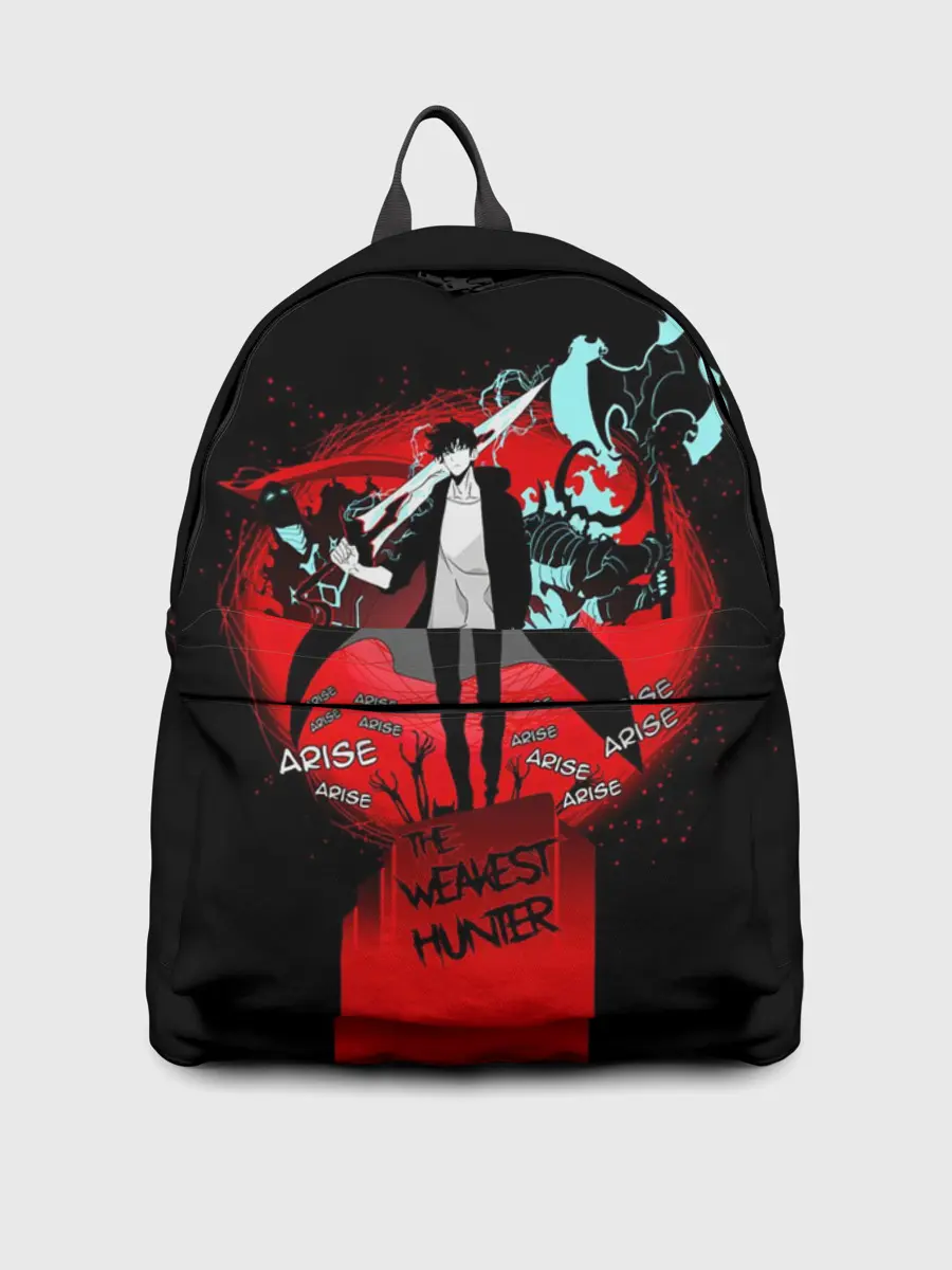 Рюкзак джинсовый / SOLO LEVELING / ПОРТАЛ