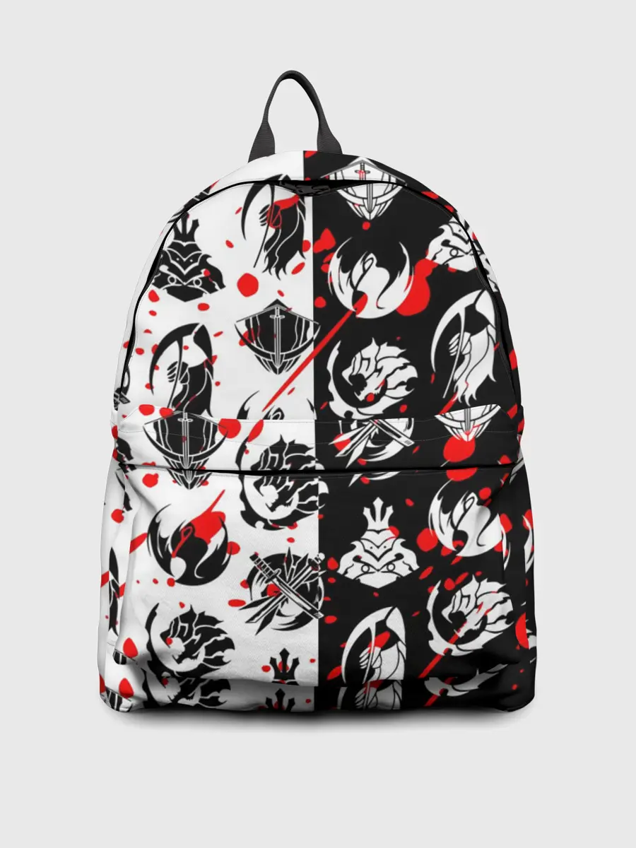 Рюкзак джинсовый / SOLO LEVELING / ГИЛЬДИИ