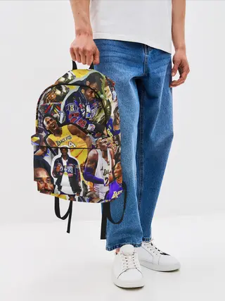 Рюкзак джинсовый / КОБИ БРАЙАНТ / KOBE BRYANT