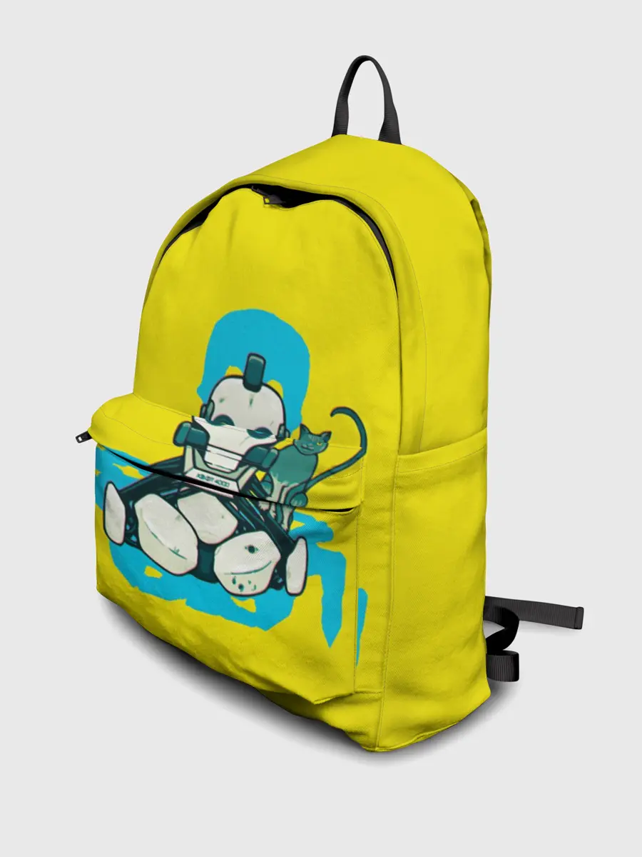 Рюкзак джинсовый / Любовь, смерть и роботы