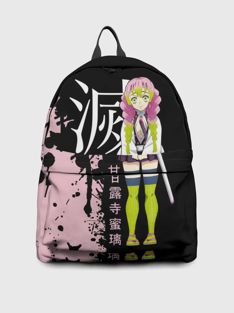 Рюкзак джинсовый / Mitsuri Kanroji | Kimetsu no Yaiba