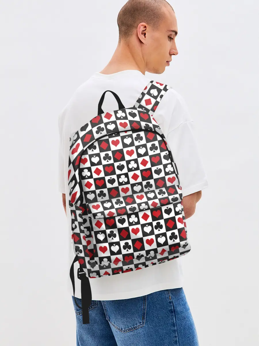 Рюкзак джинсовый / SODA LUV | КАРТОЧНЫЕ МАСТИ