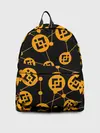 Рюкзак джинсовый / BINANCE / БИНАНС / УЗОР