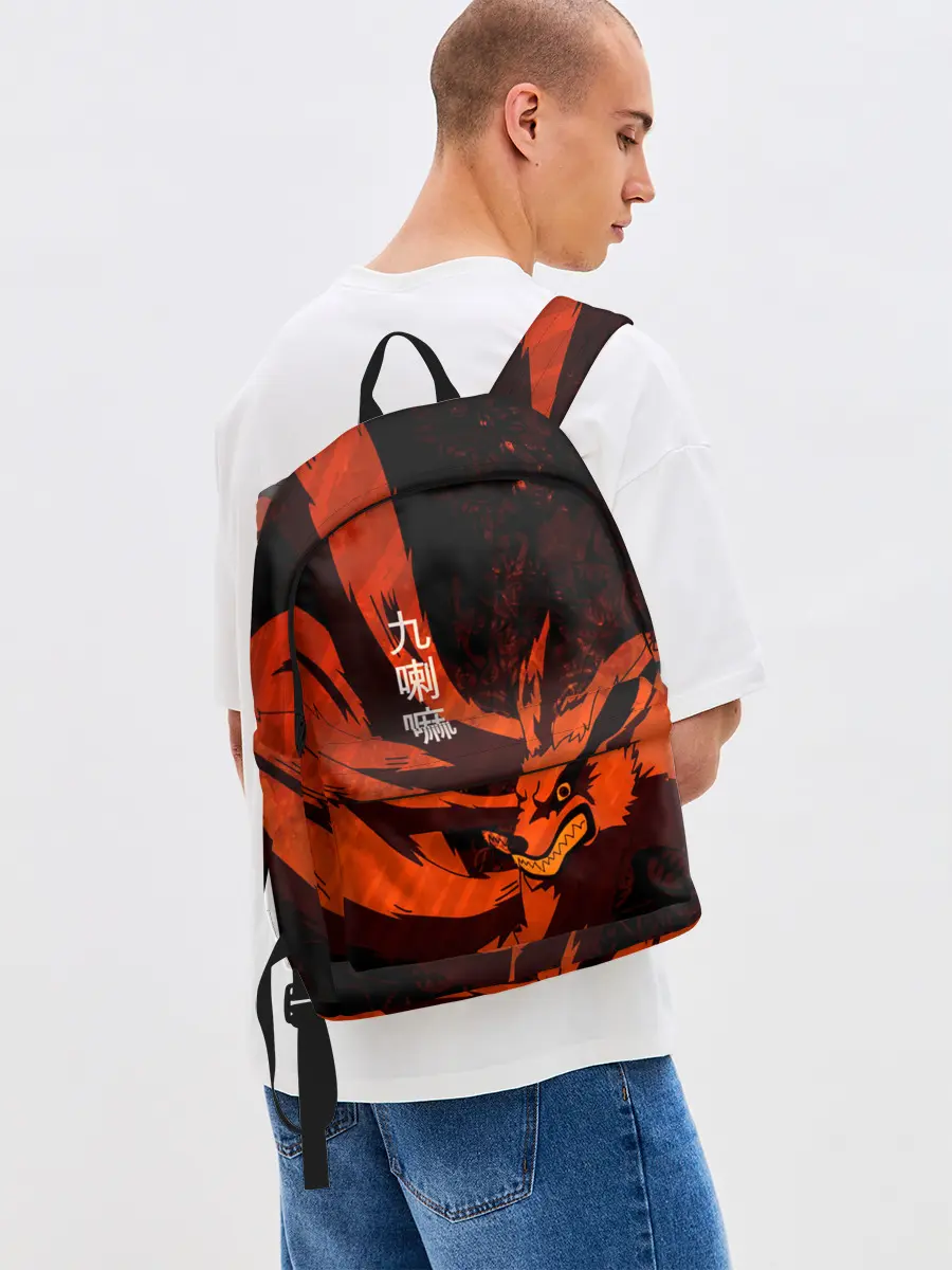 Рюкзак джинсовый / Курама / Девятихвостый