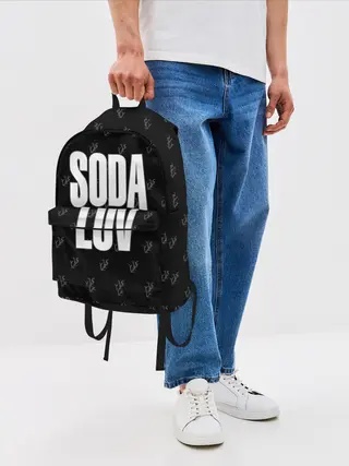 Рюкзак джинсовый / Репер - SODA LUV