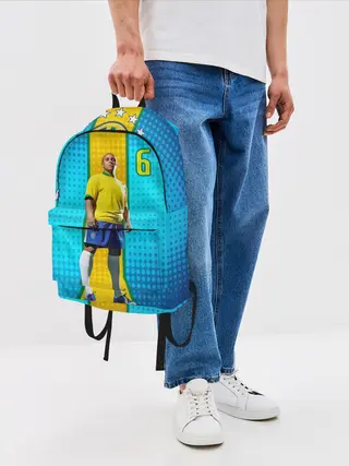 Рюкзак джинсовый / Р. Карлос | Бразилия