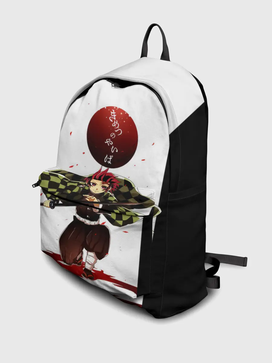 Рюкзак джинсовый / Танджиро Камадо Kimetsu no Yaiba