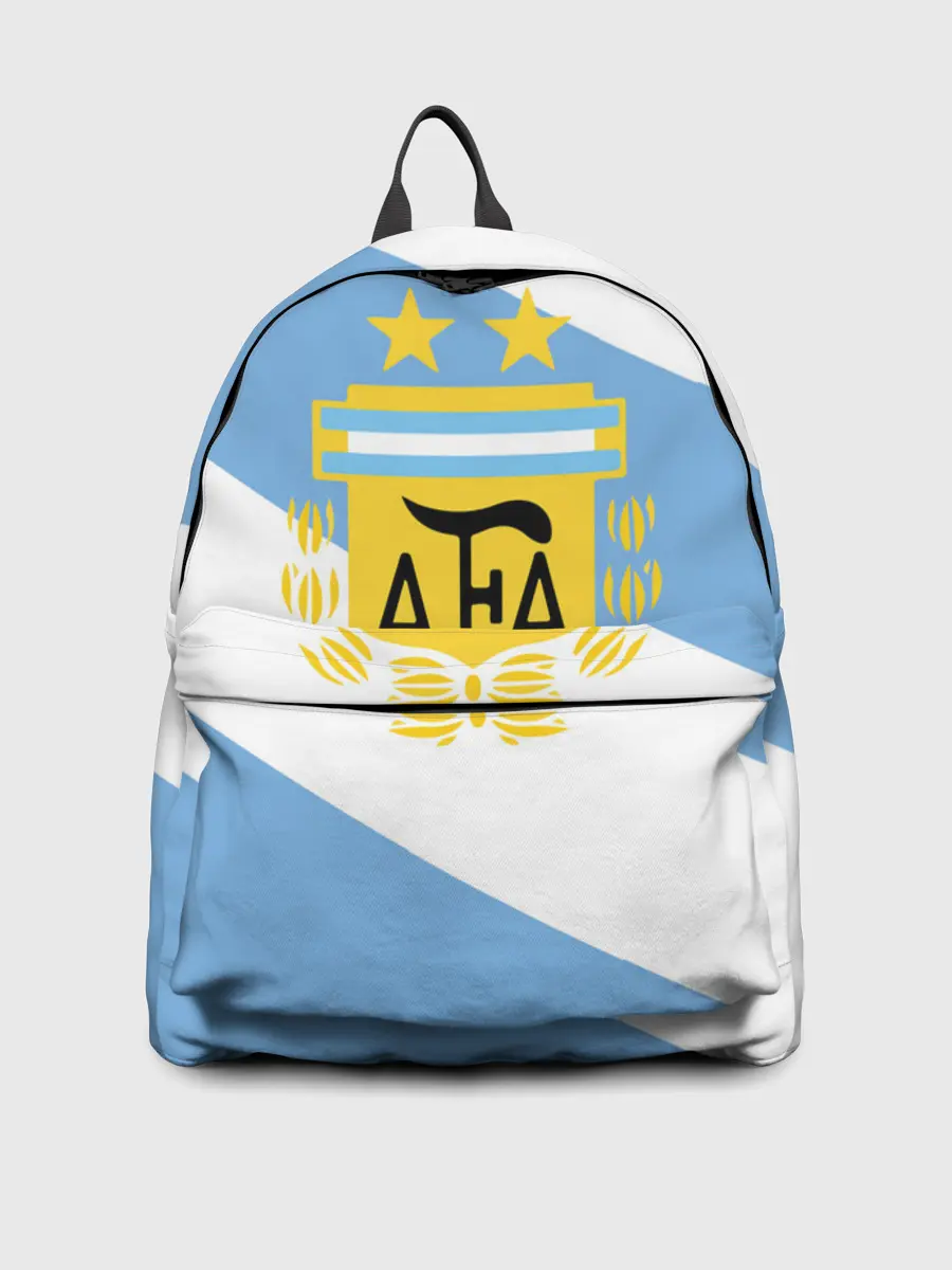 Рюкзак джинсовый / Сборная Аргентины + спина