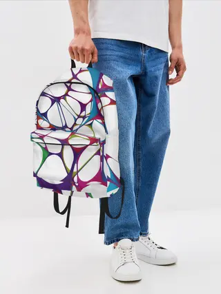 Рюкзак джинсовый / Нейроны