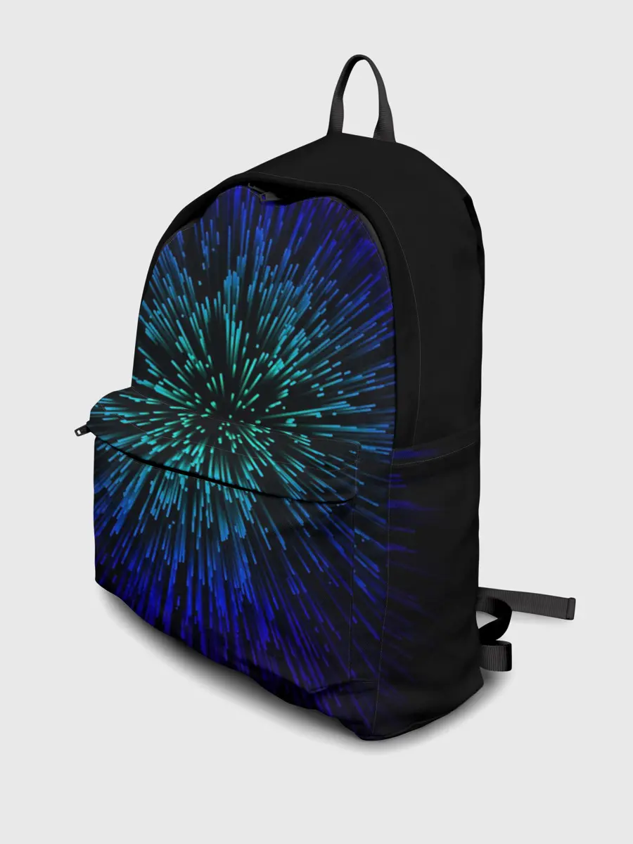 Рюкзак джинсовый / Бесконечность | Абстракция