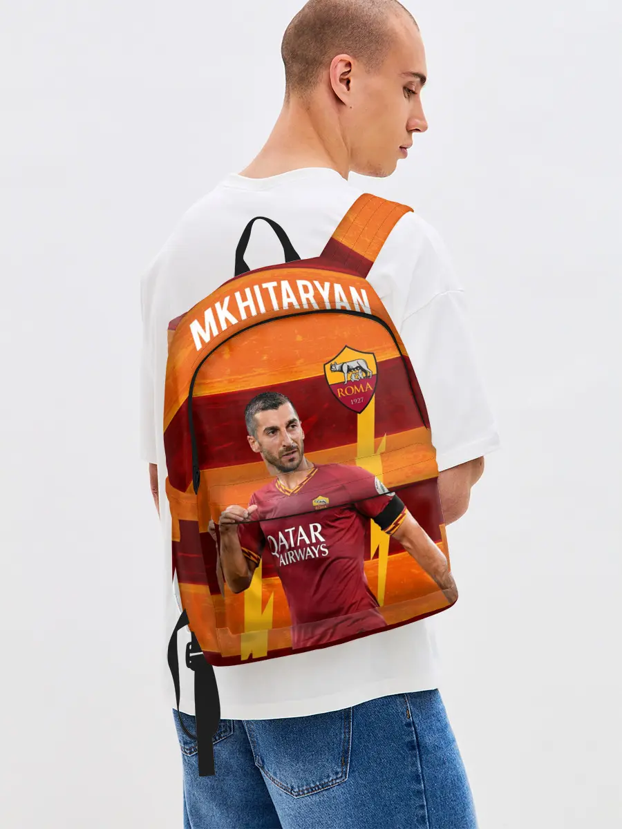 Рюкзак джинсовый / Henrikh Mkhitaryan | Roma