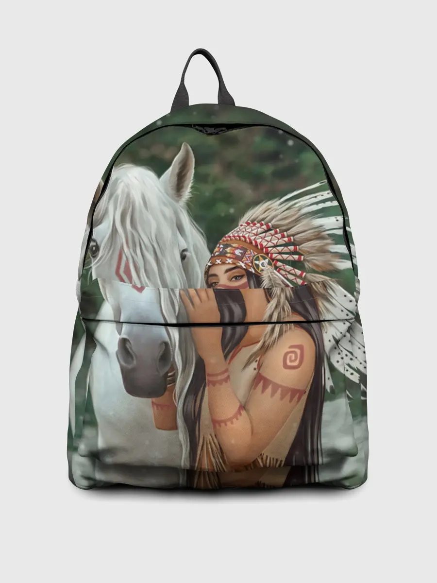 Рюкзак джинсовый / Дочь вождя