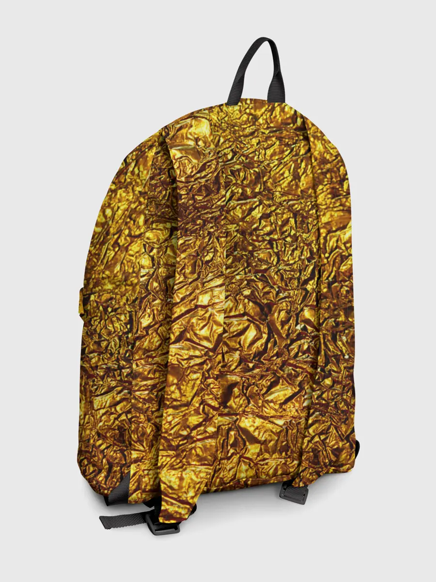 Рюкзак джинсовый / Сусальное золото