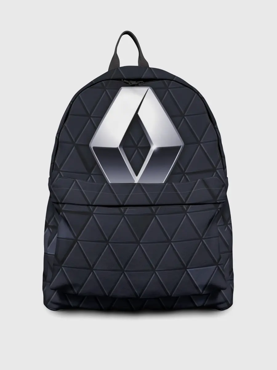 Рюкзак джинсовый / RENAULT РЕНО 3Д ГЕОМЕТРИЯ 3D