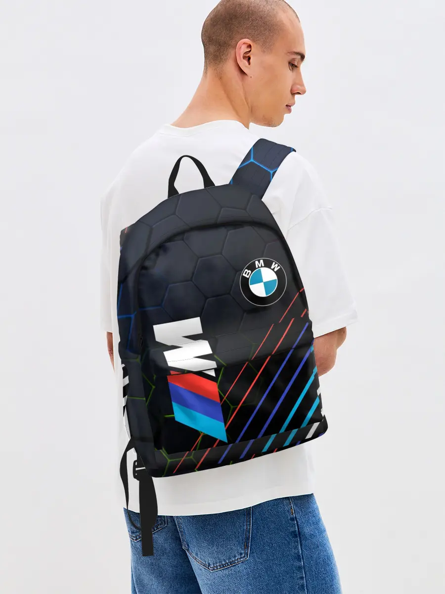 Рюкзак джинсовый / BMW / БМВ / M COMPETITION