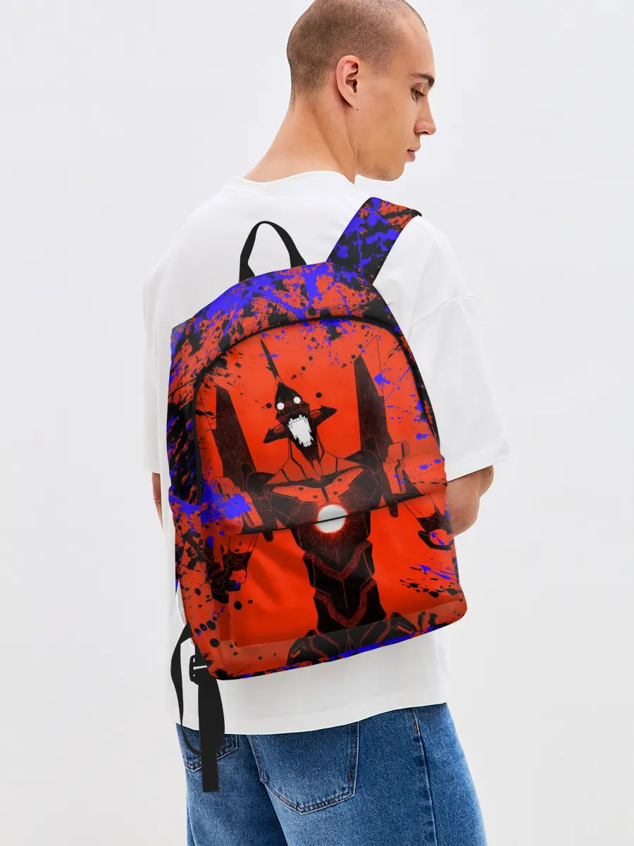 Рюкзак джинсовый / Евангелион | Evangelion