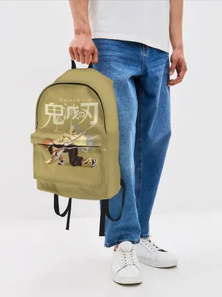 Рюкзак джинсовый / Зеницу Агацума | Kimetsu no Yaiba