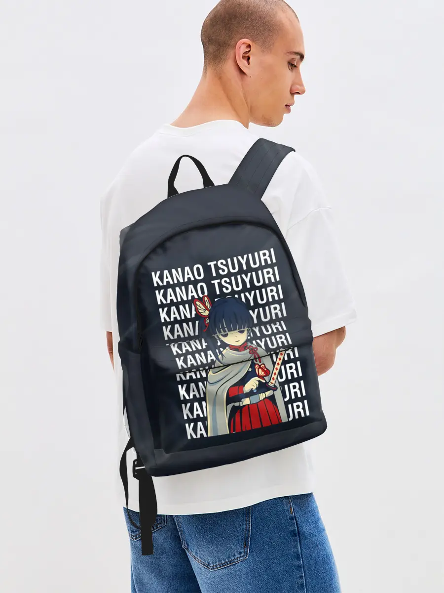Рюкзак джинсовый / Kanao Tsuyuri Kimetsu no Yaiba
