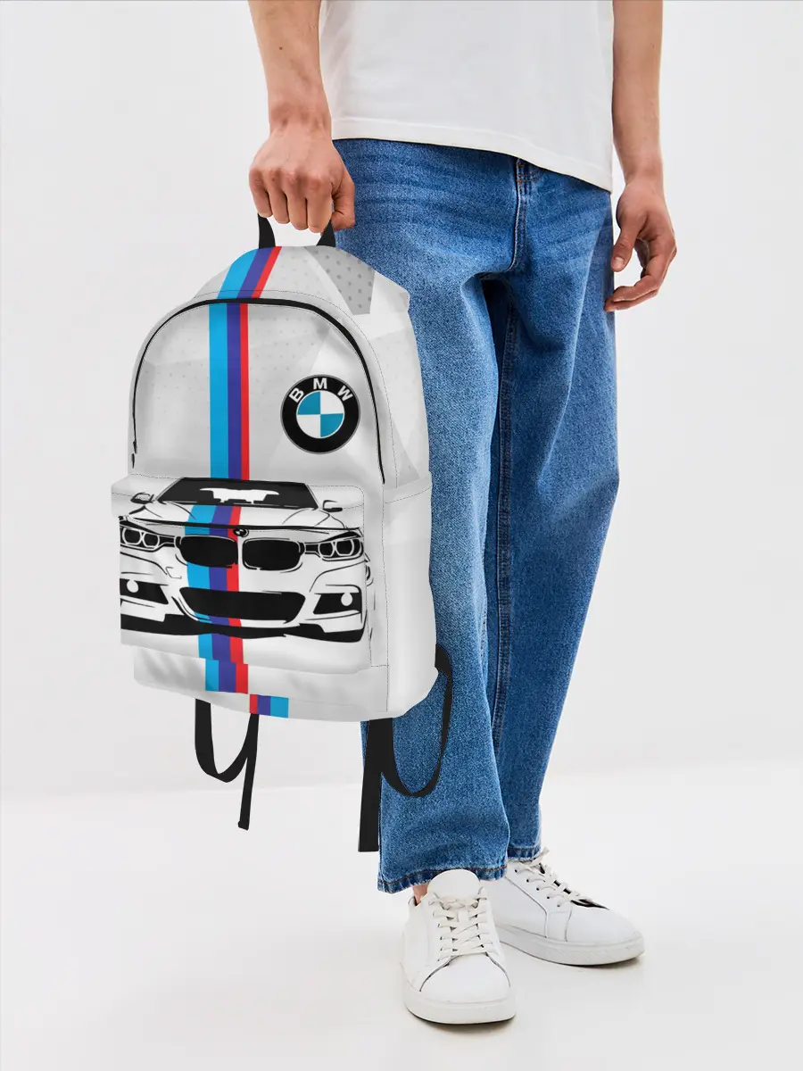 Рюкзак джинсовый / BMW / БМВ / M PERFORMANCE