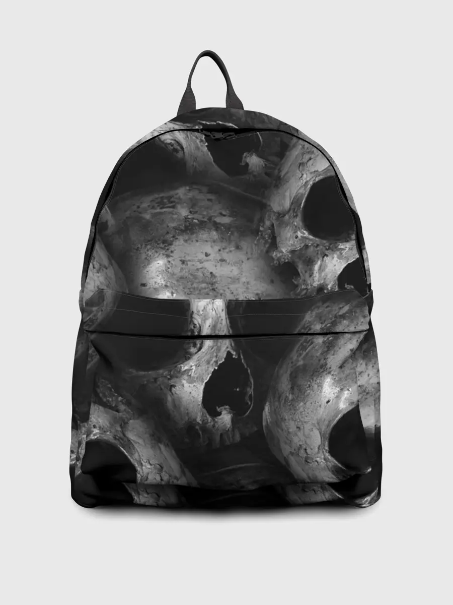 Рюкзак джинсовый / Груда черепов