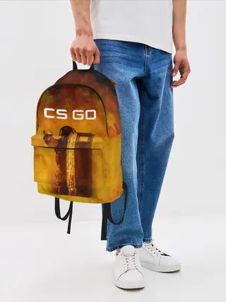 Рюкзак джинсовый / CS GO SWAT | КС ГО