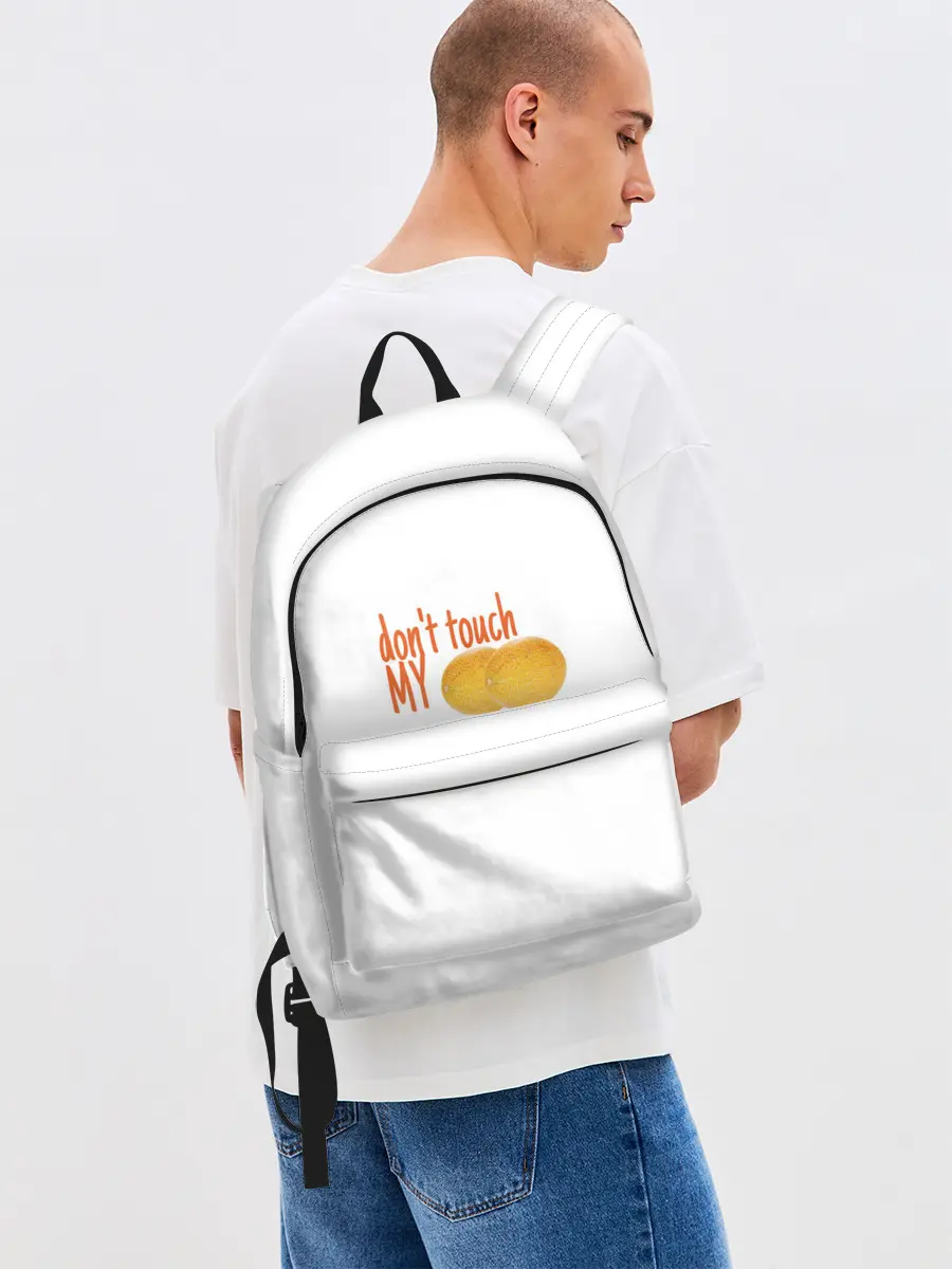 Рюкзак джинсовый / Не распускай руки