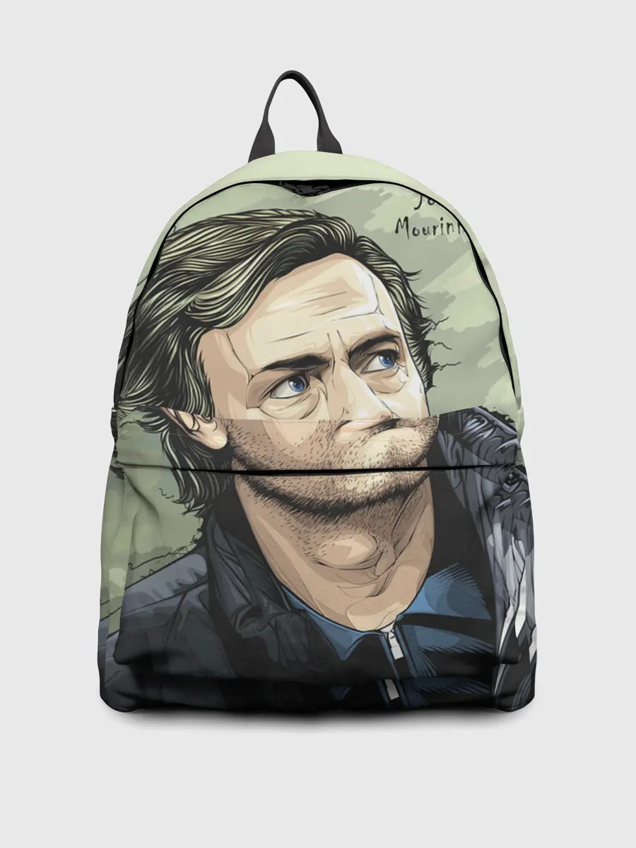 Рюкзак джинсовый / Размышления о футболе Моуринью