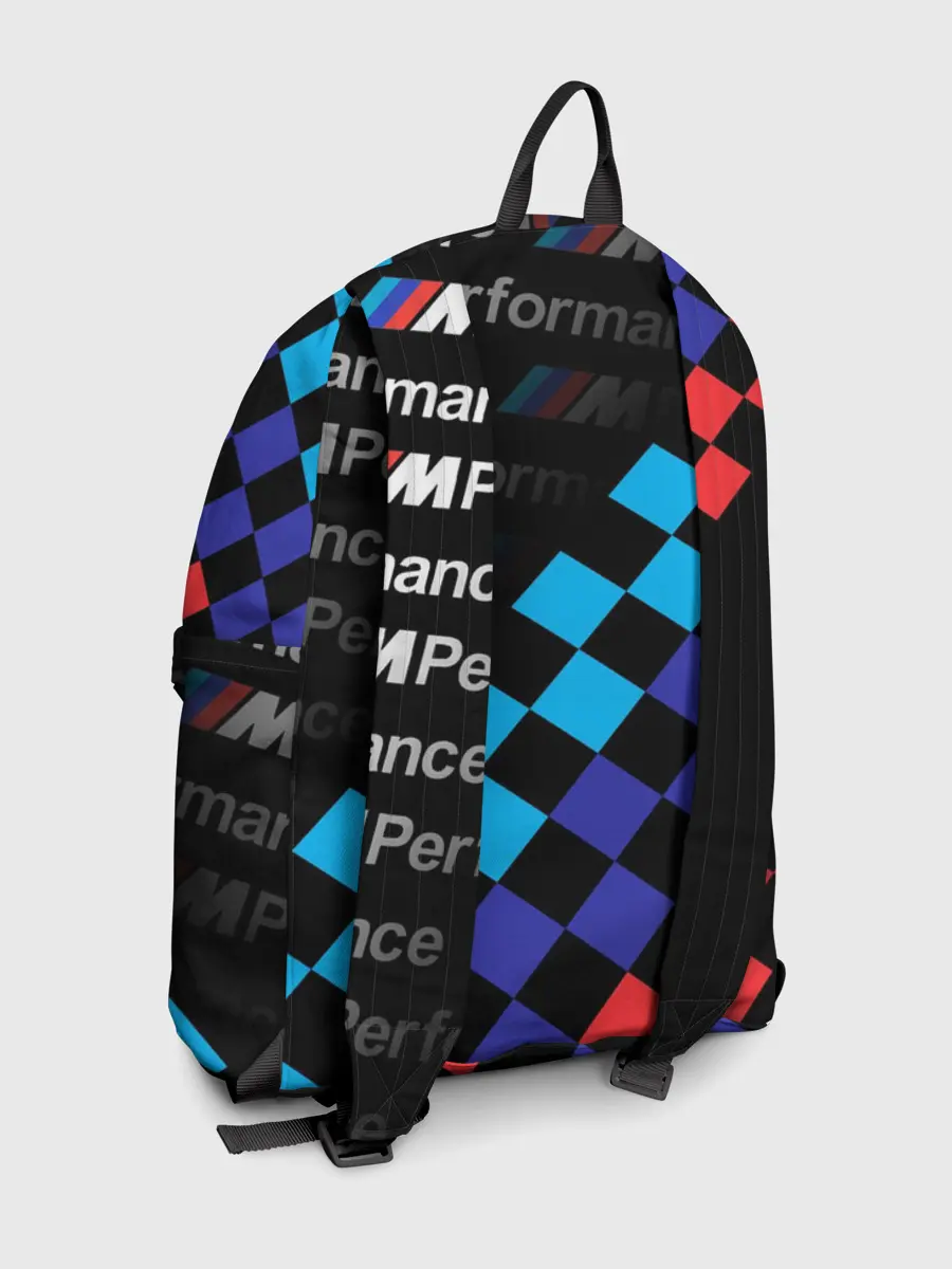 Рюкзак джинсовый / BMW / ФЛАГ/ M PERFORMANCE