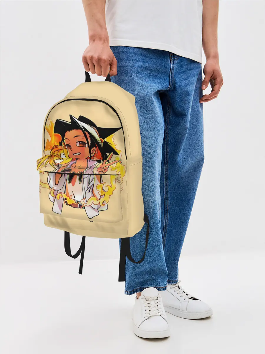 Рюкзак джинсовый / Йо и Амидамару