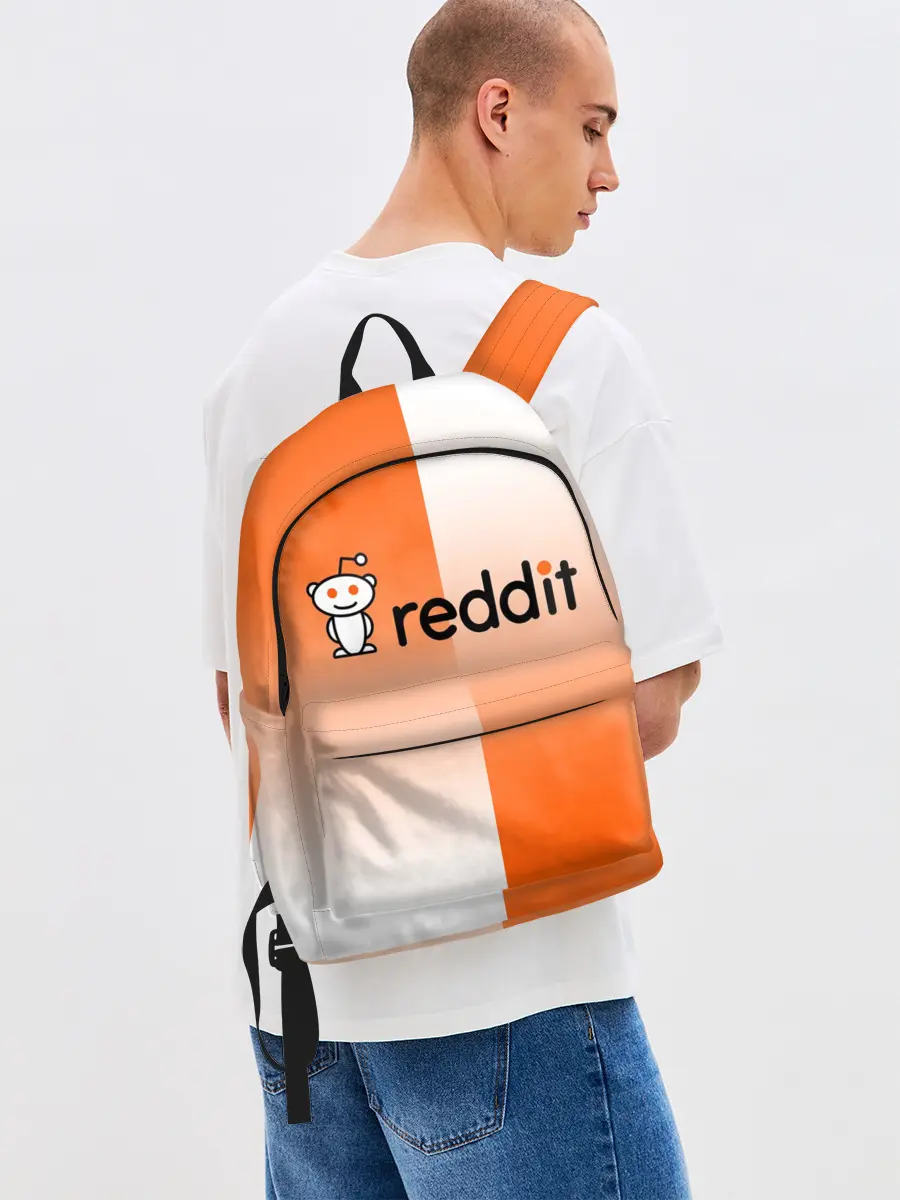 Рюкзак джинсовый / REDDIT / РЕДДИТ / ГРАДИЕНТ