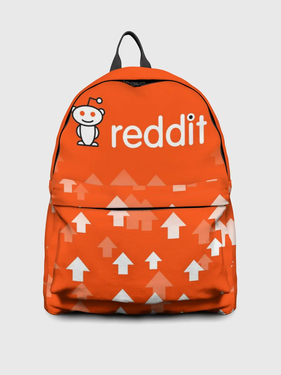 Рюкзак джинсовый / REDDIT / РЕДДИТ / UPVOTED