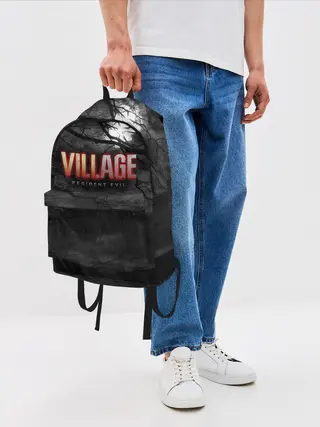 Рюкзак джинсовый / Resident Evil: Village $$$
