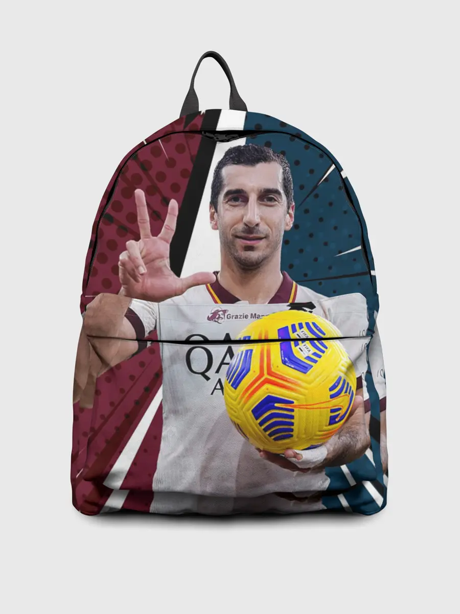 Рюкзак джинсовый / Генрих Мхитарян