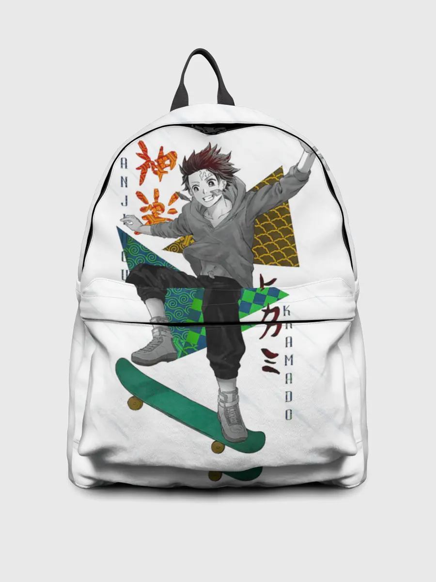 Рюкзак джинсовый / Танджиро Камадо Kimetsu no Yaiba