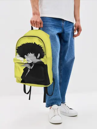 Рюкзак джинсовый / Cowboy Bebop. Спайк Шпигель