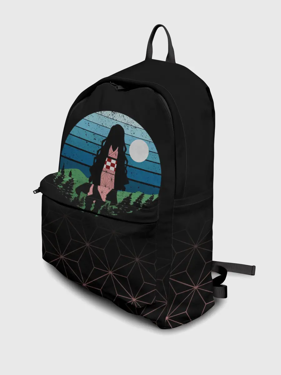 Рюкзак джинсовый / Незуко Камадо Kimetsu no Yaiba