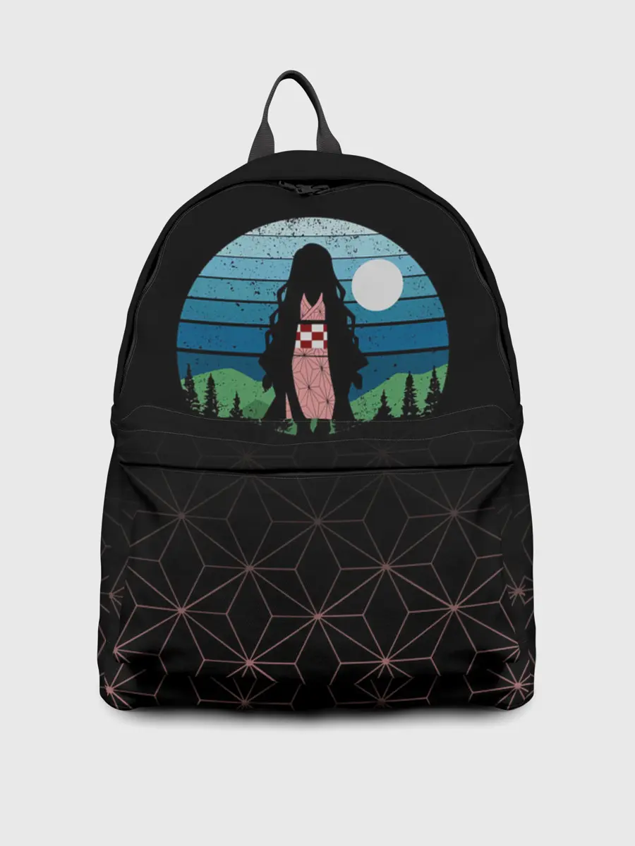 Рюкзак джинсовый / Незуко Камадо Kimetsu no Yaiba