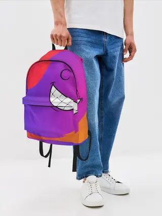 Рюкзак джинсовый / Градиент призрак
