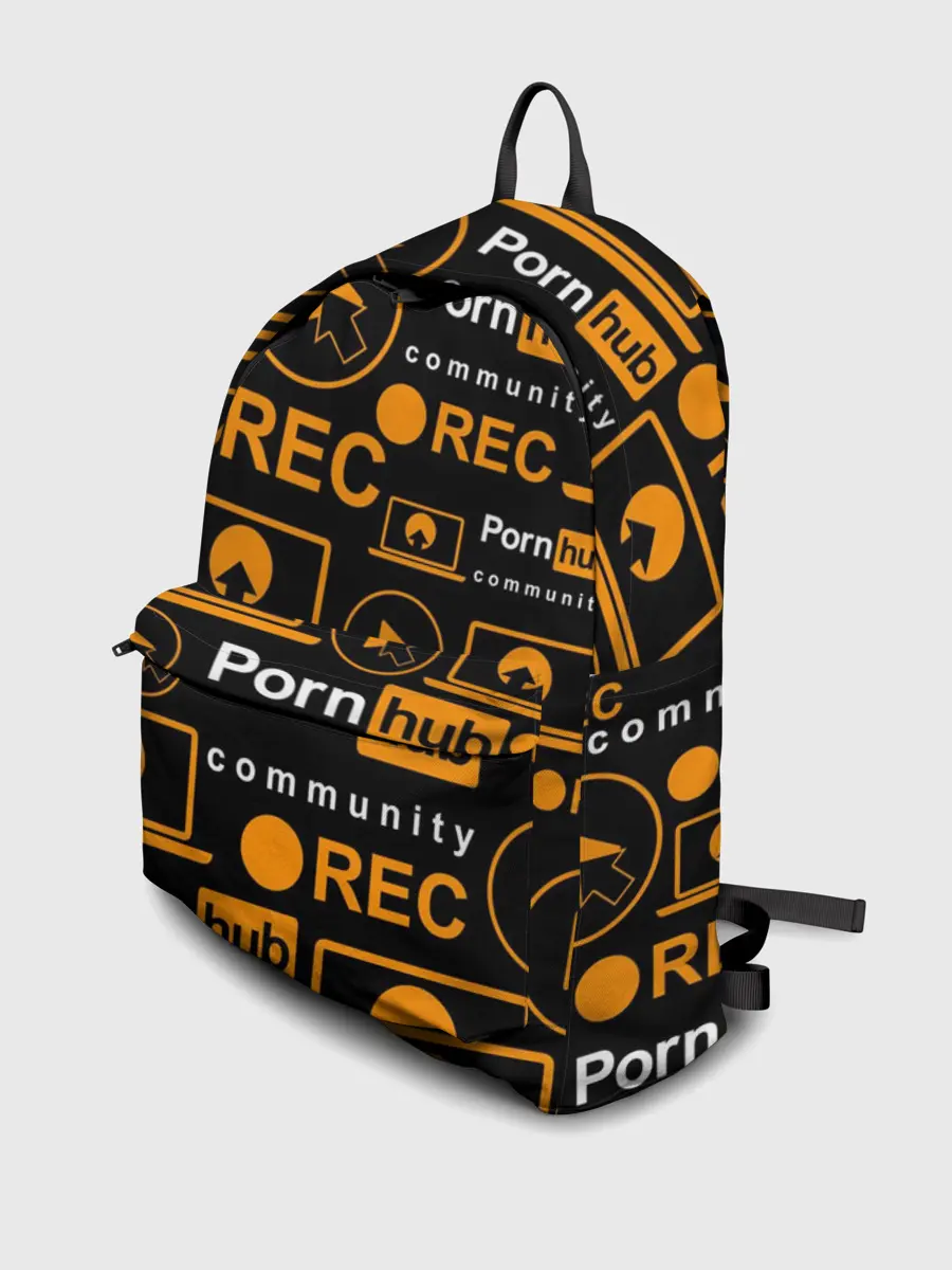 Рюкзак джинсовый / PORNHUB / ПОРНХАБ / УЗОР