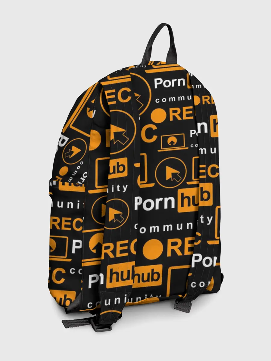 Рюкзак джинсовый / PORNHUB / ПОРНХАБ / УЗОР